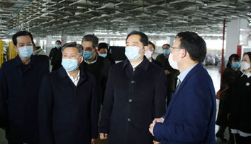 湖(hú)州市委書記馬曉輝一行視察恒林